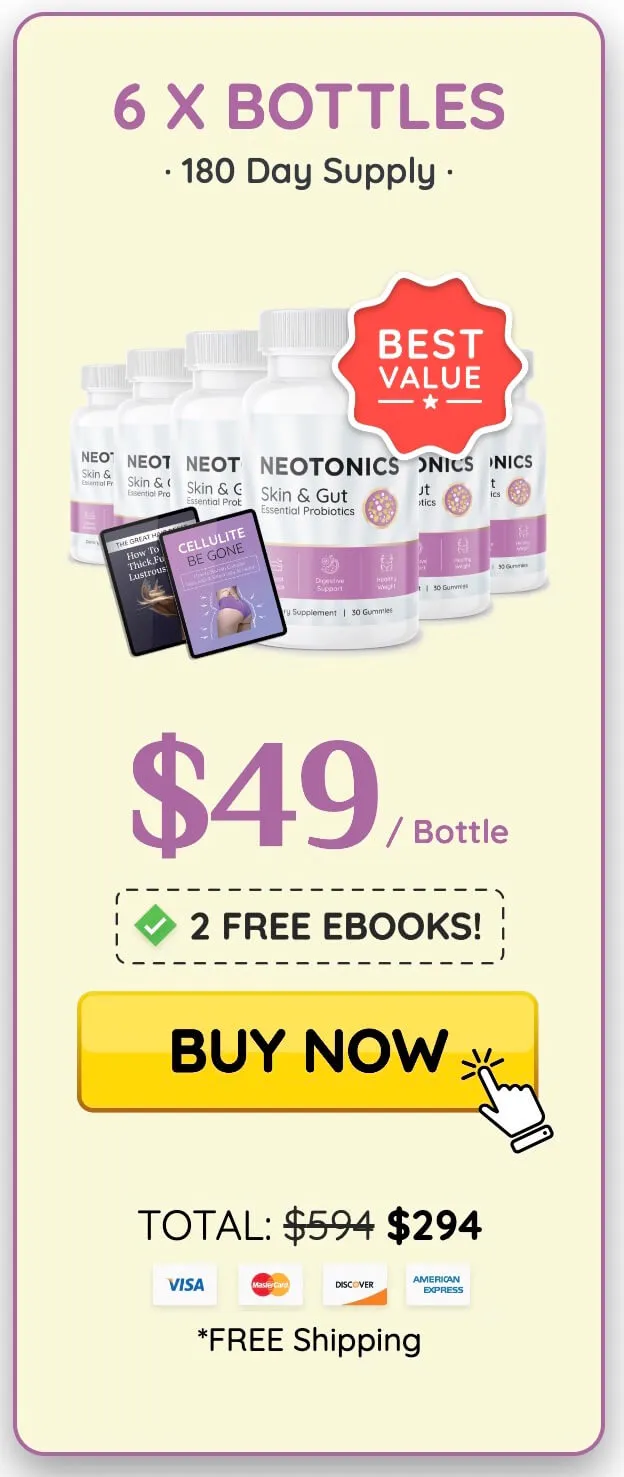 Neotonics 6 bottles